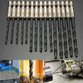 15PCS HSS Twist Drills for Metal